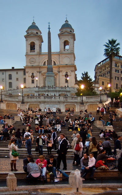 Rom, die spanische Treppe